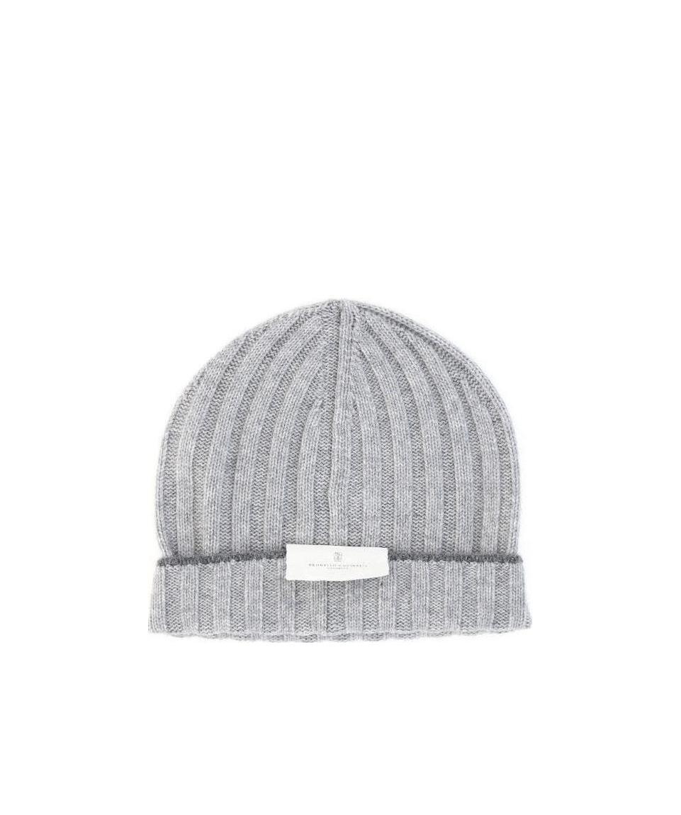 Brunello Cucinelli Beanie Hat In Gray