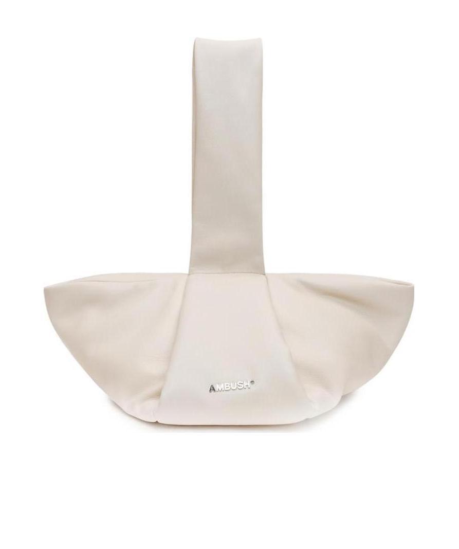 Ambush Loop Folding Handle Bag In White