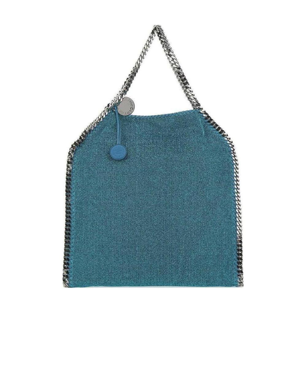 Stella Mccartney Maxi Falabella Tote Bag In Blue