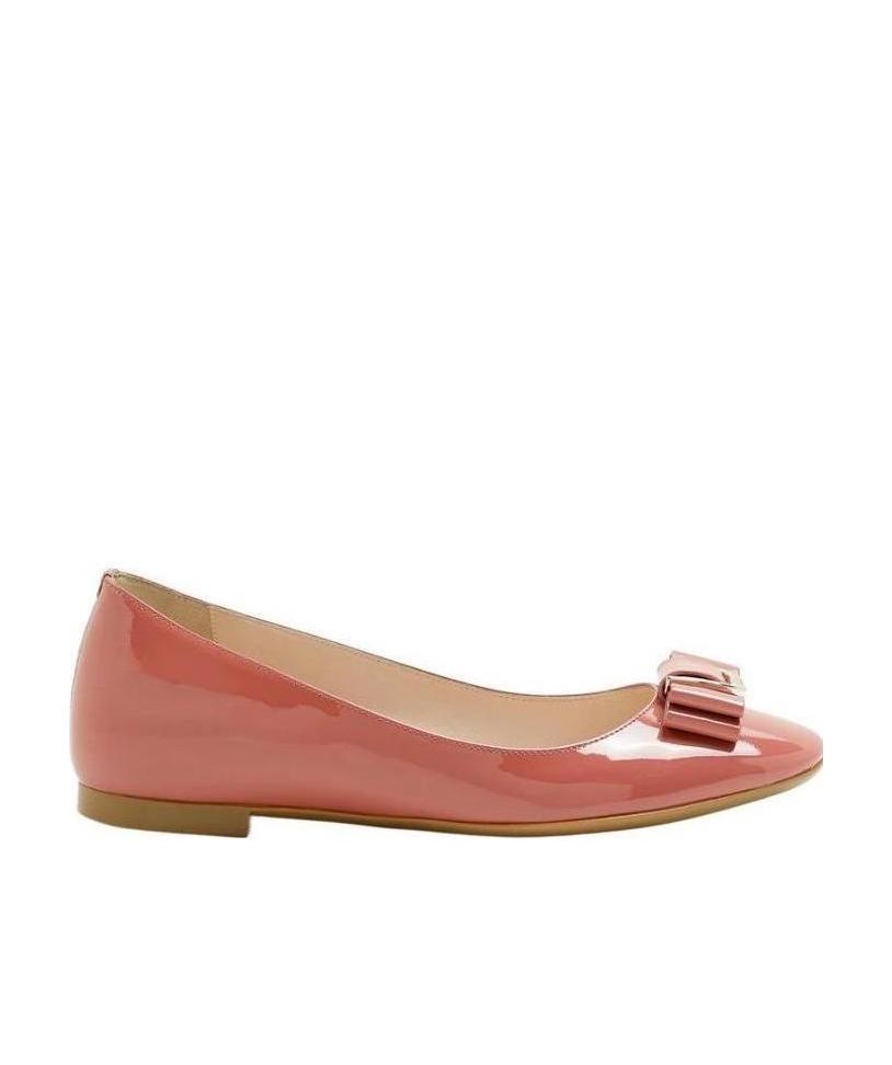 Bally Bow Tie Design To Wear Flat Shoes In Brown