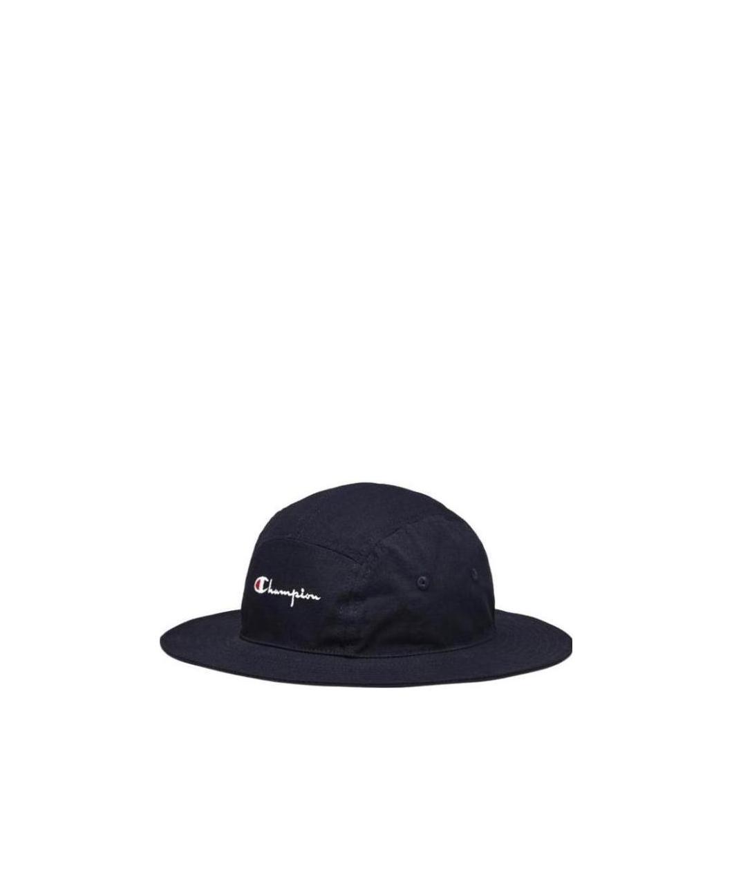 CHAMPION BLACK LOGO FISHERMAN'S HAT 