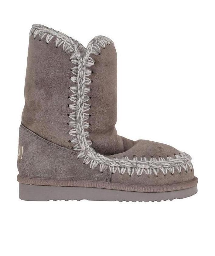 Mou Eskimo Ankle Boots In Gray