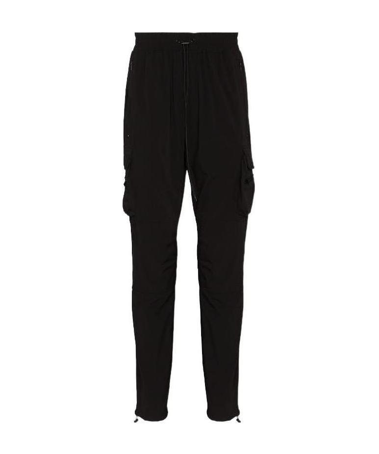 Represent Stretch Nylon Cargo Pant With Pockets In Black
