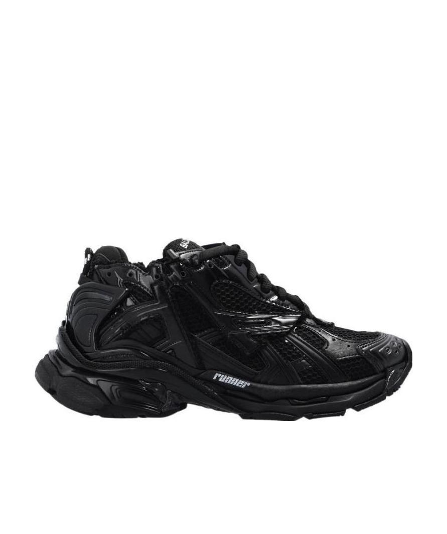 Balenciaga X Under Armour Runner Ripstop Sneakers In Black