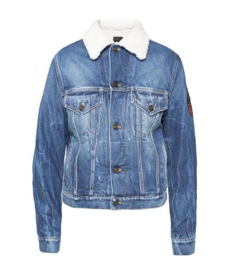 SAINT LAURENT MAKE AN OLD DENIM COAT