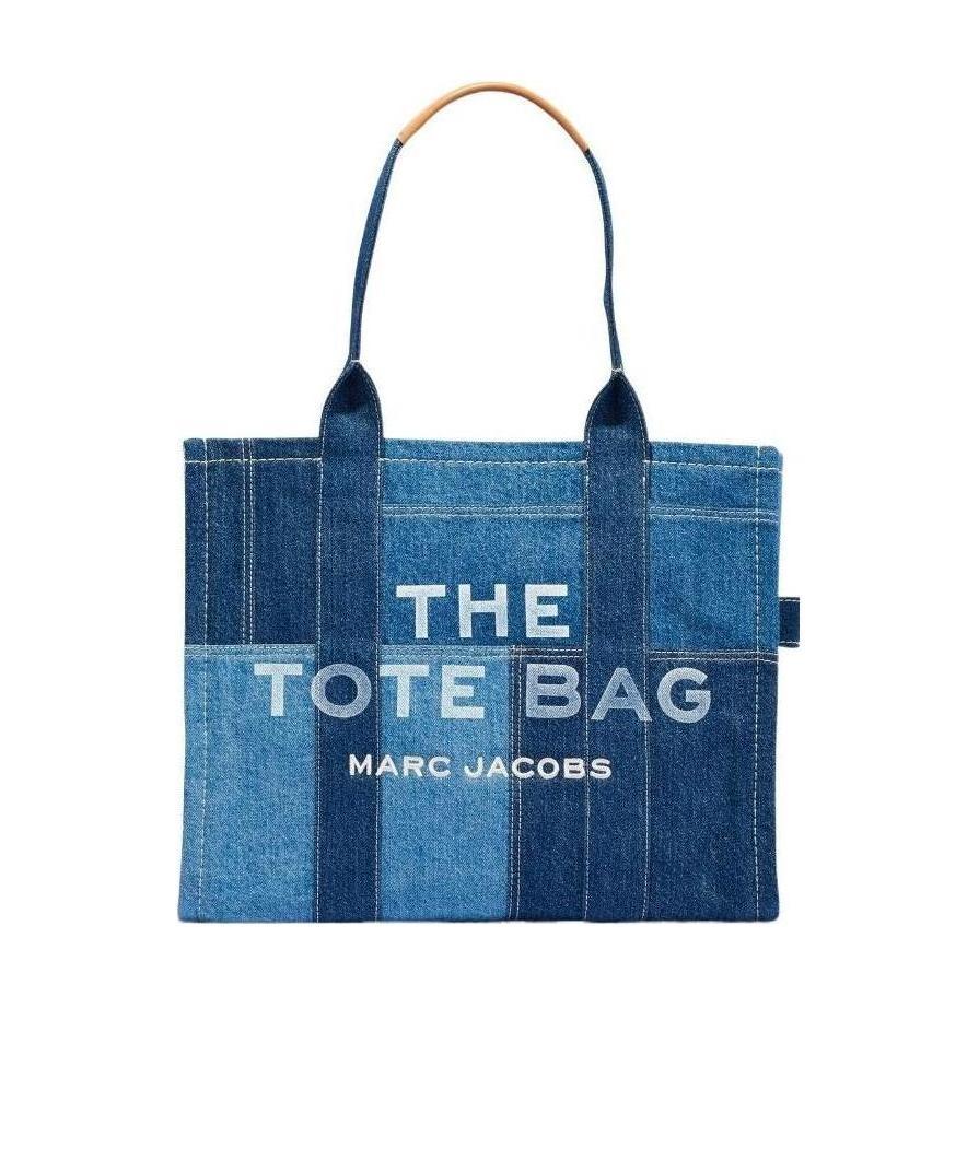 MARC JACOBS THE DENIM LARGE TOTE BAG