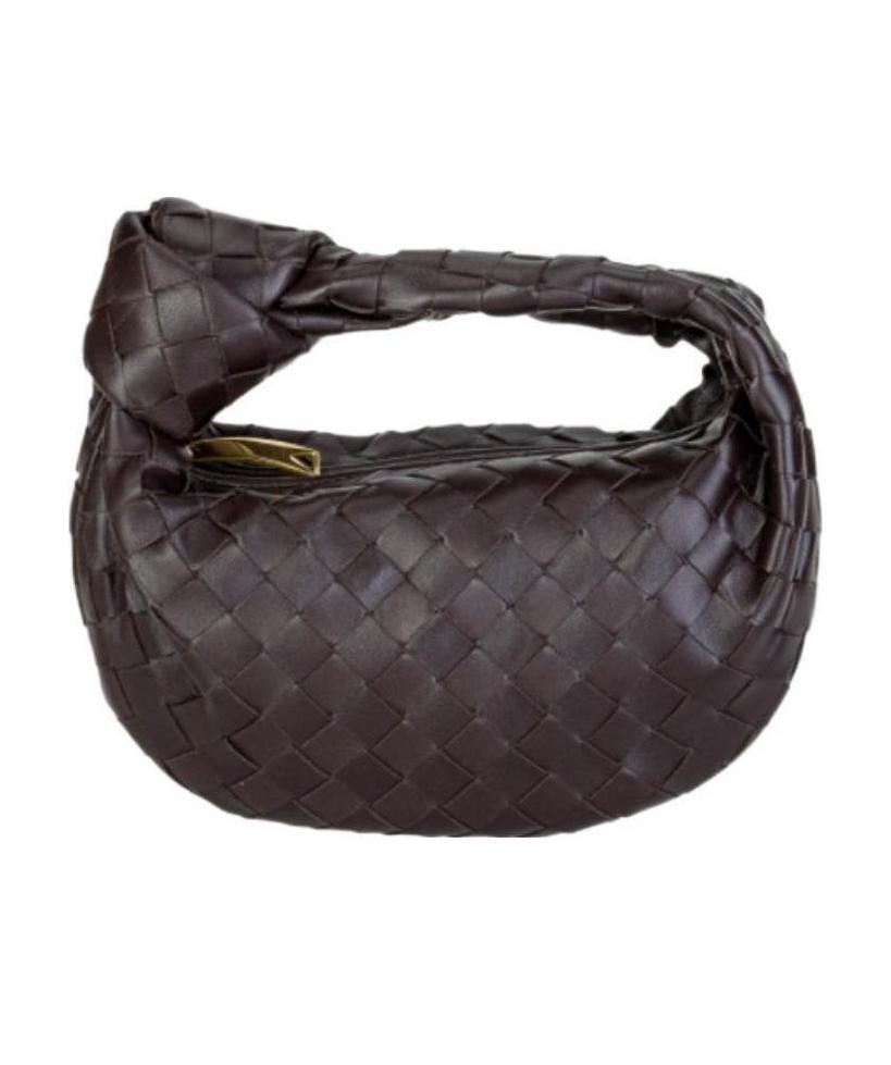 Bottega Veneta Mini Jodie Bag In Brown