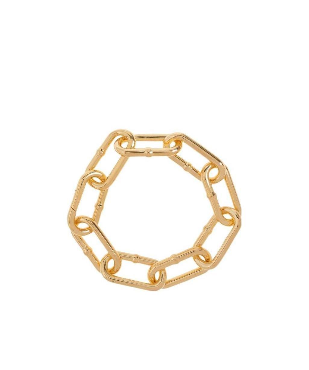 Bottega Veneta Chain-link Bracelet In Yellow