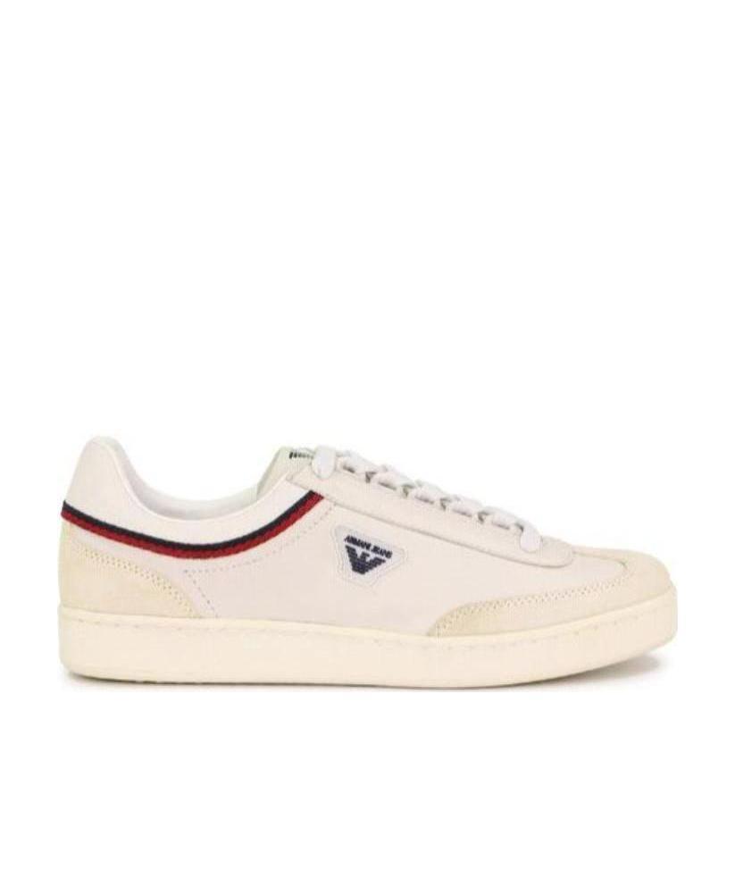 ARMANI JEANS LOGO DETAILS CASUAL SPORTS SHOES