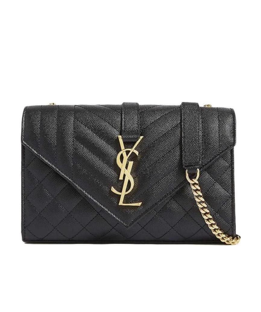 SAINT LAURENT SMALL ENVELOPE CROSSBODY BAG