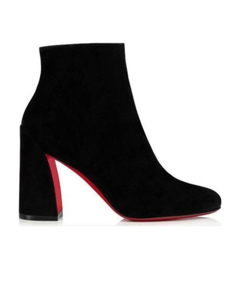 Christian Louboutin Jane Booty 85 Mm Low Boots