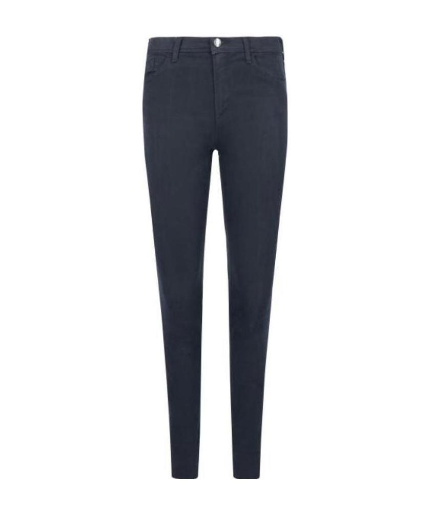 Emporio Armani Logo Details Jeans In Black