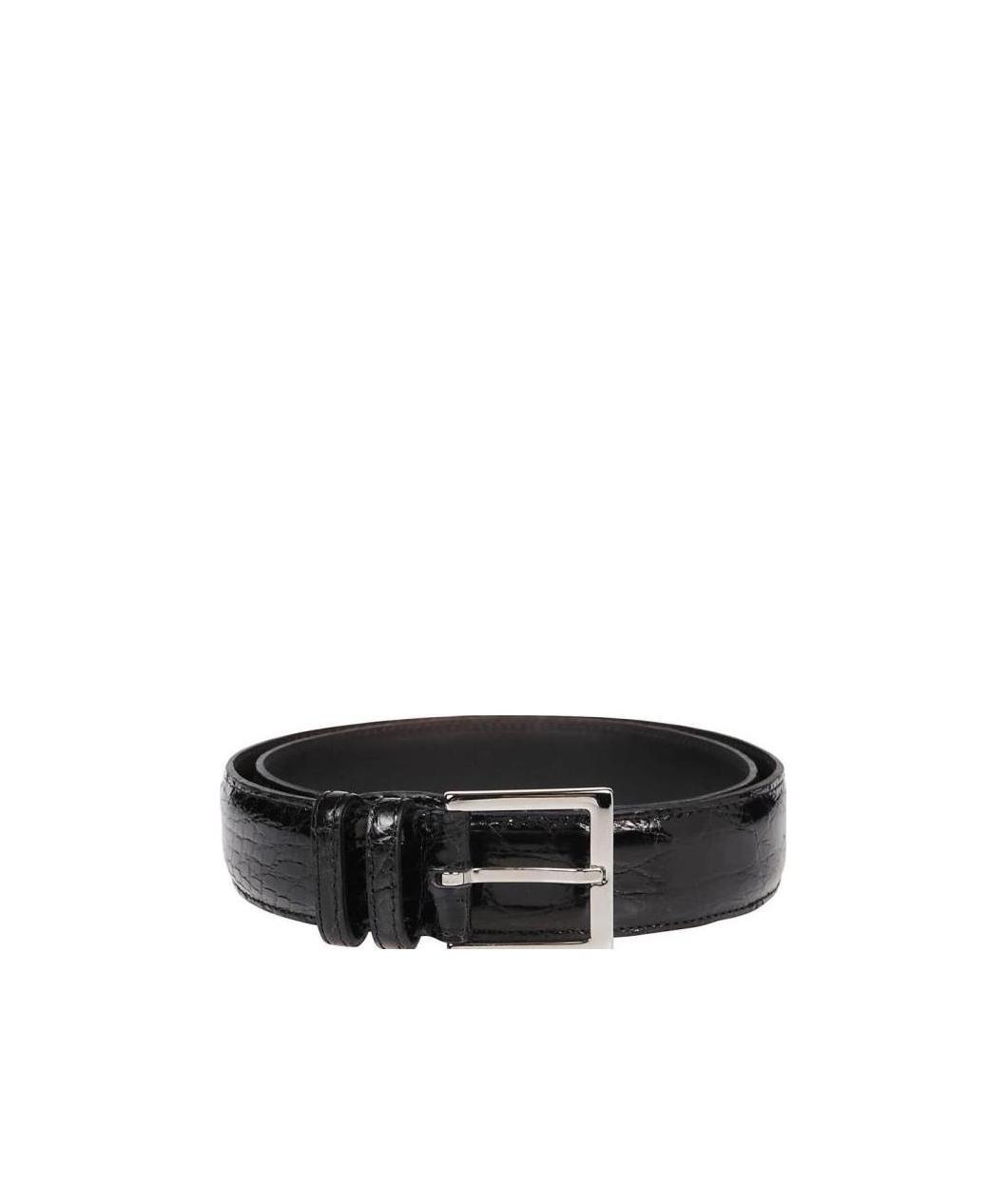 Orciani Cintura Classica In Black
