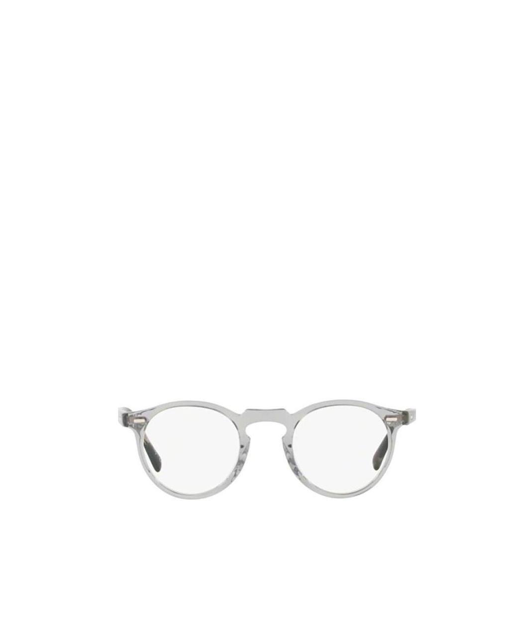 Oliver Peoples Logo Details Flat Mirror In White