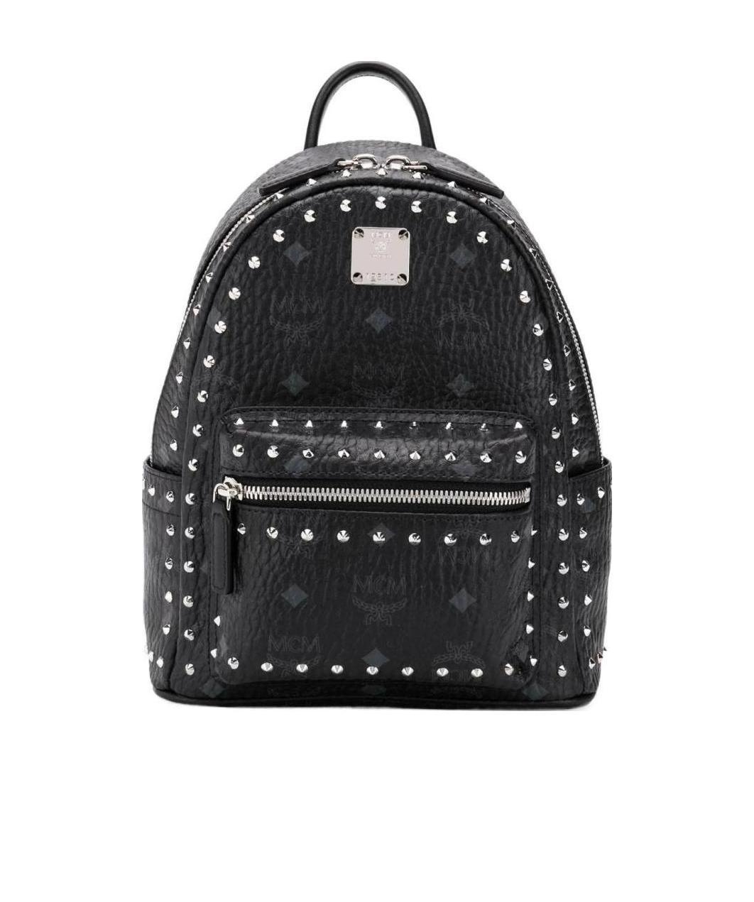 Mcm Trilogie Stark Backpack In Black