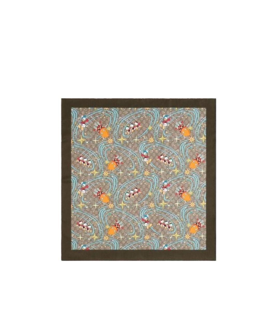 GUCCI X DISNEY DONALD DUCK-PRINT SCARF