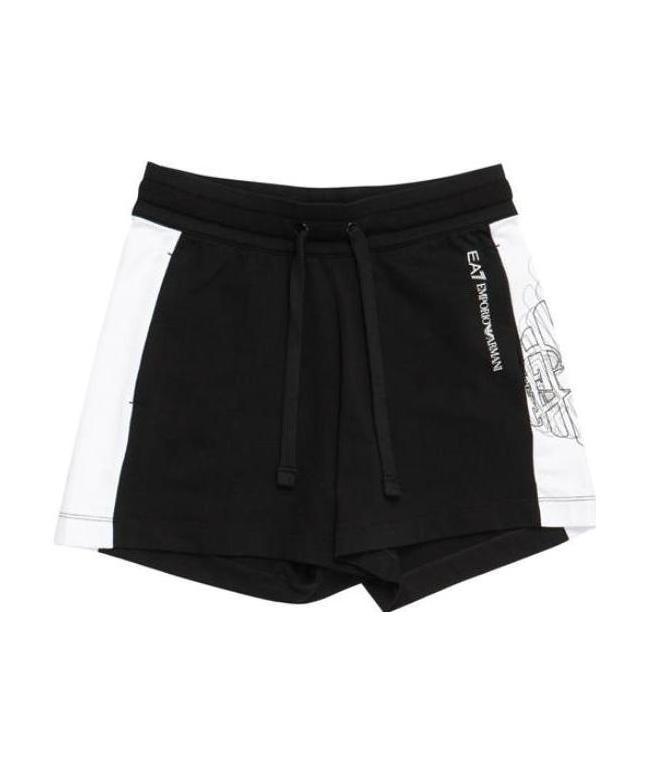 EA7 LOGO PULL-ROPE SPORTS SHORTS 