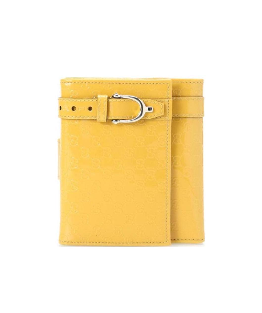 GUCCI DOUBLE FOLDED EMBOSSED PURSE