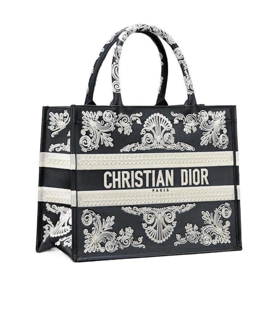 Dior Pattern Embroidered Handbag
