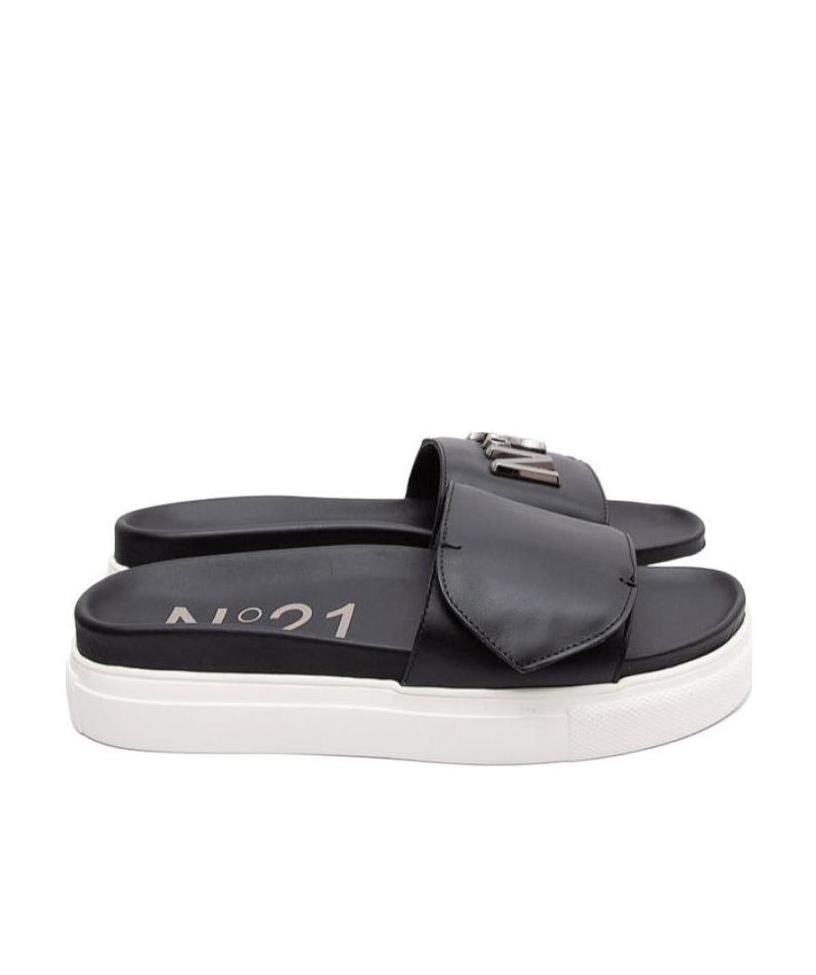 N°21 LOGO STRAP SLIDES