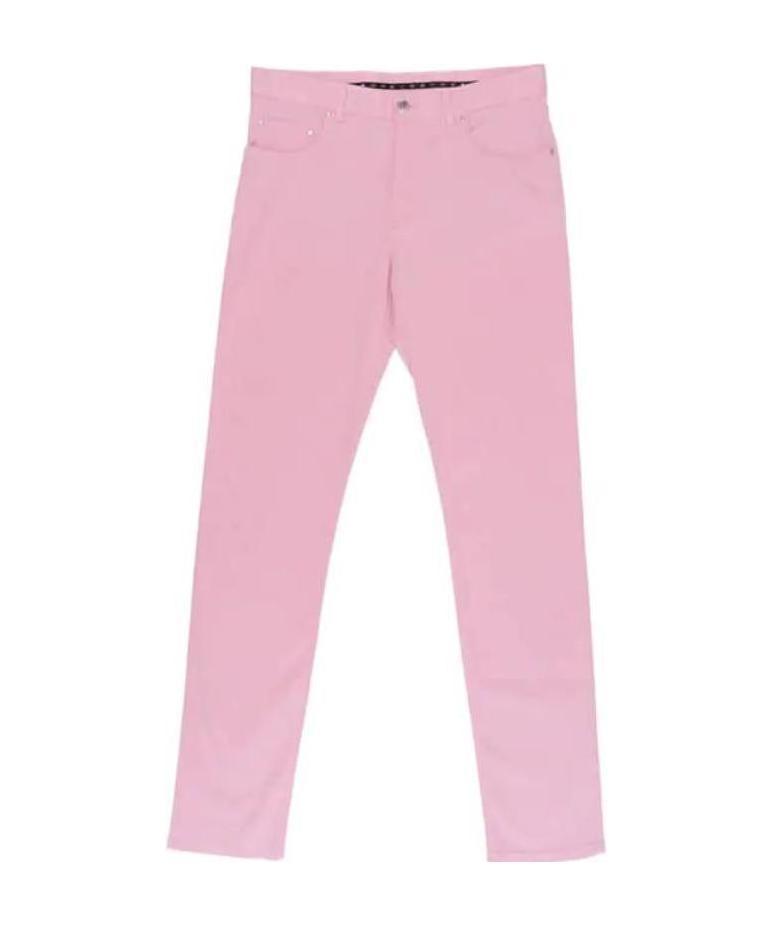 Paul & Shark Five Pockets Slim Casual Pants In Pink