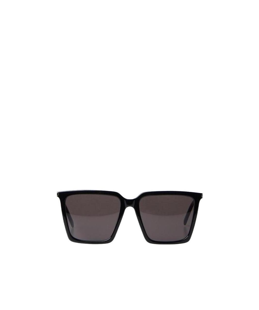 Saint Laurent Oversized Square Sunglasses In Black