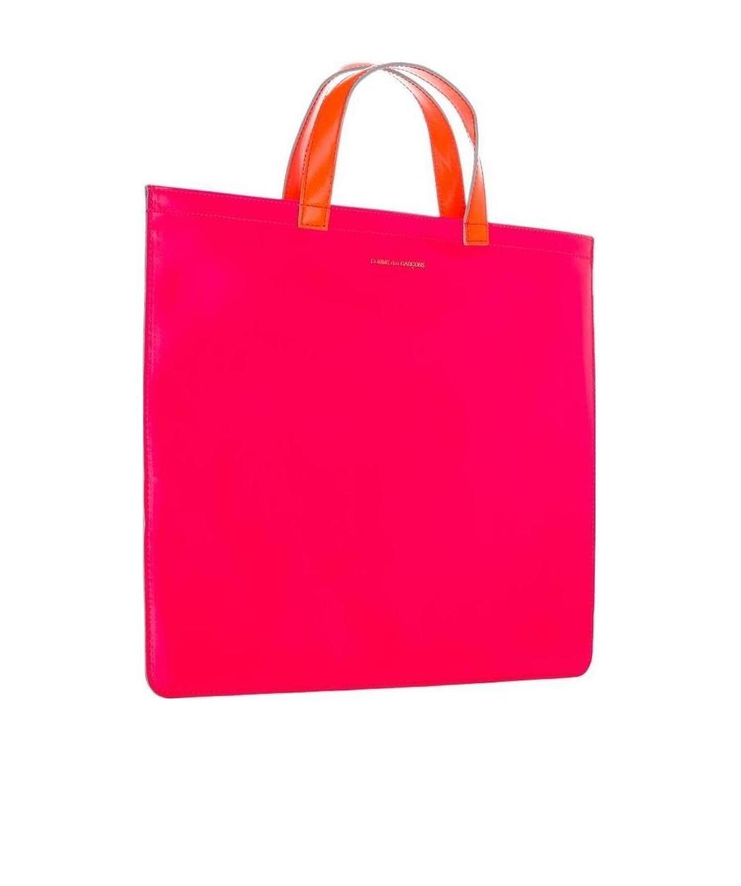 COMME DES GARÇONS COMME DES GARÇONS WALLET SUPER FLUORESCENT TOTE BAG