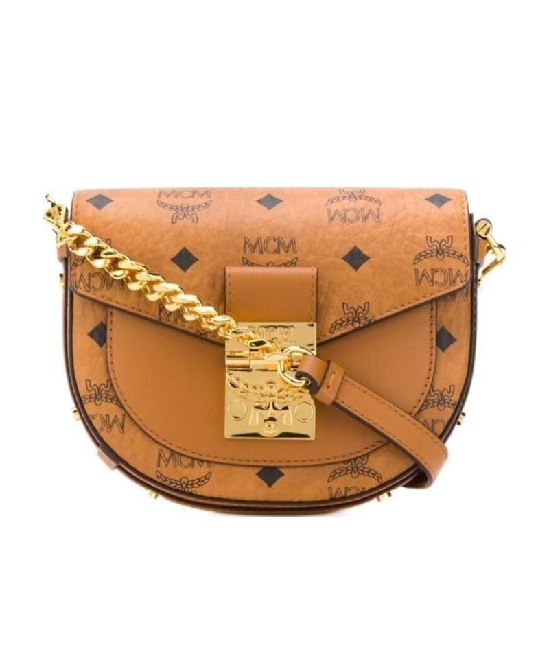 Mcm Patricia Visetos-print Crossbody Bag In Multicolor