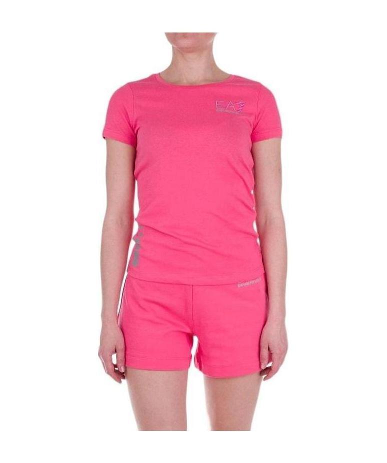 EA7 LOGO CASUAL SHORTS 