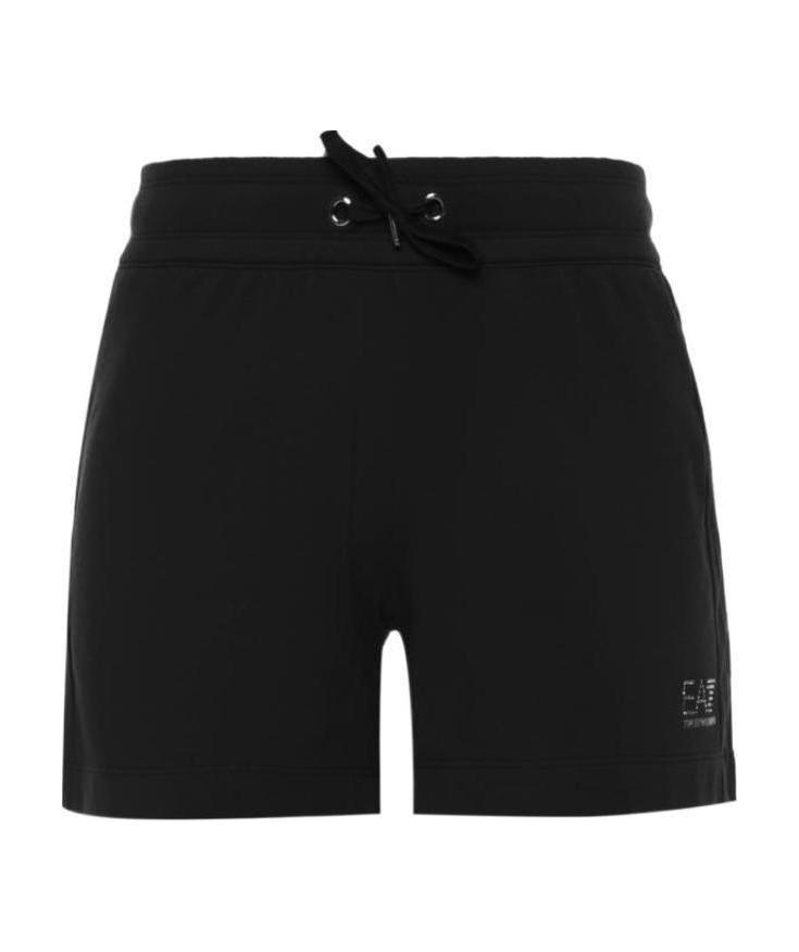 Ea7 Short Woman Color Black In Black