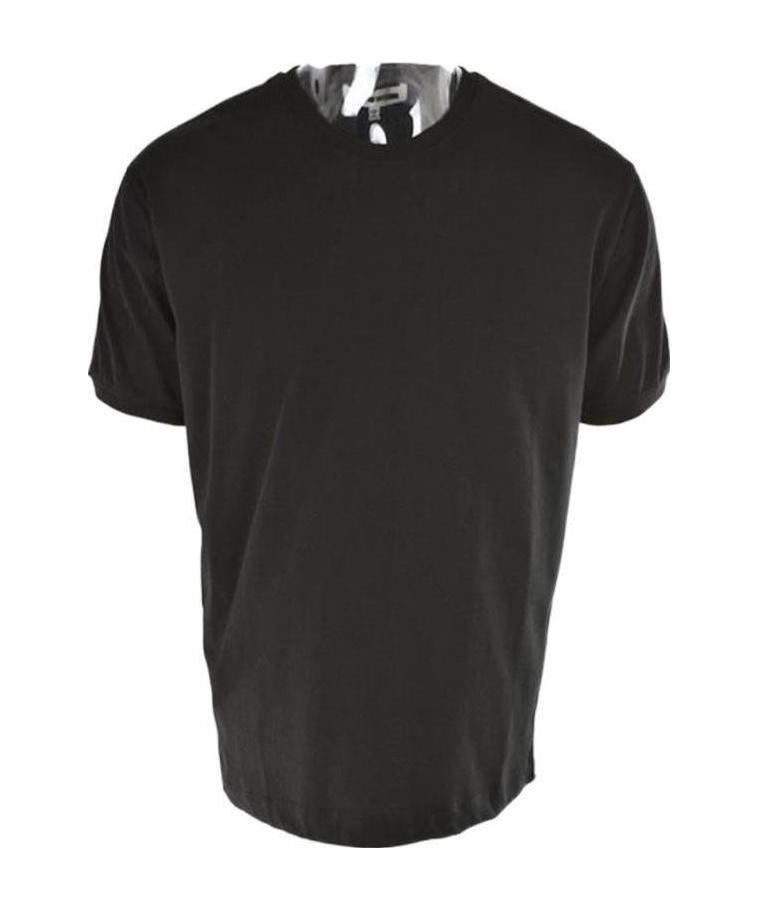 Alexander Mcqueen Black Logo T-shirt In Black