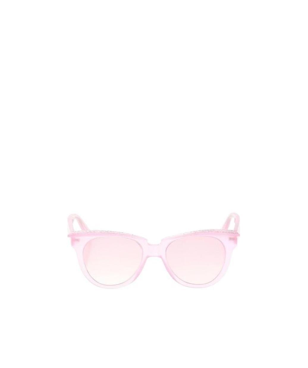 Philipp Plein Crystal-embellished Sunglasses In Pink