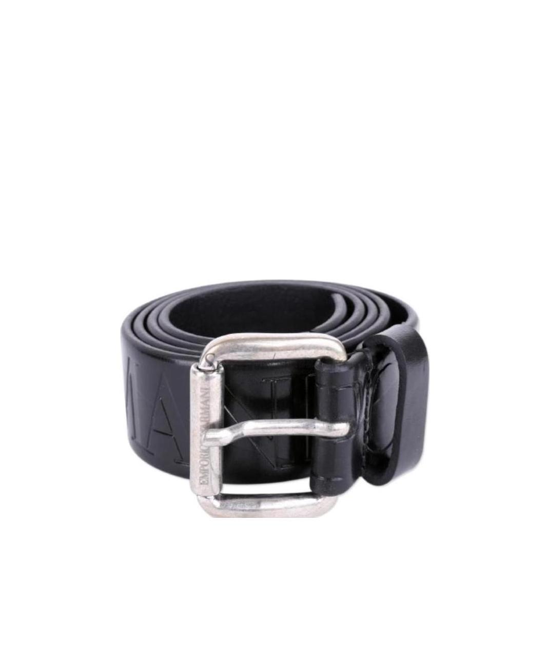 EMPORIO ARMANI LEATHER PIN-BUCKLE BELT