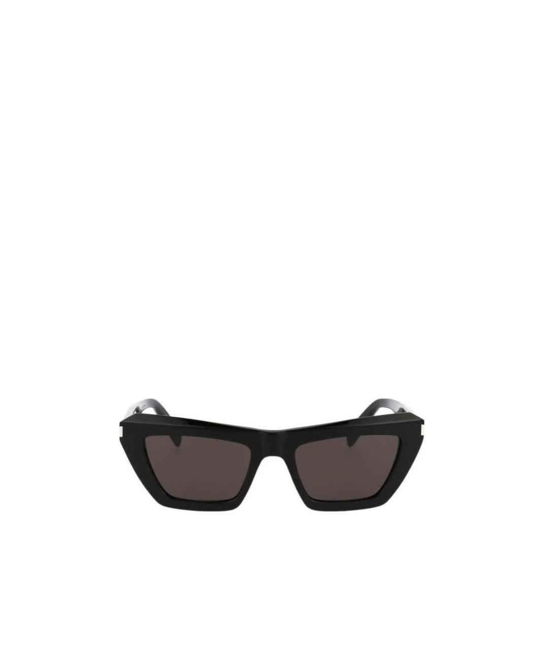 Saint Laurent Tinted-lenses Oversize-frame Sunglasses In Black