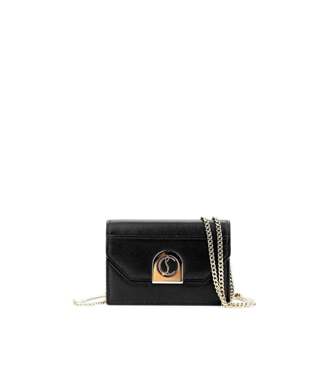 Christian Louboutin Carry The Card Bag On The Side Of The Logo In Black
