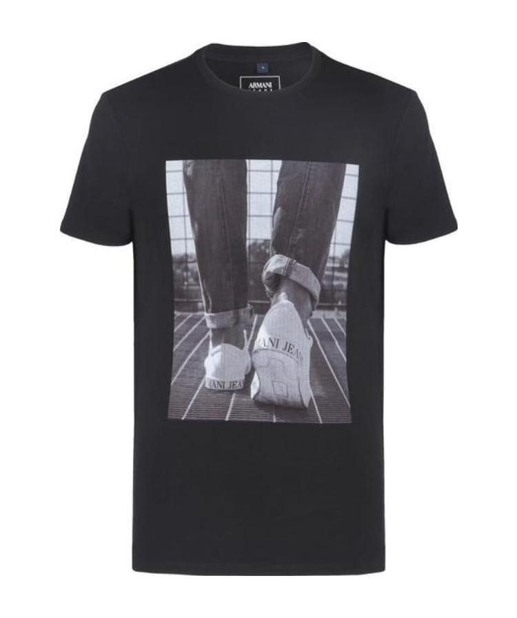 ARMANI JEANS PRINTED T-SHIRT