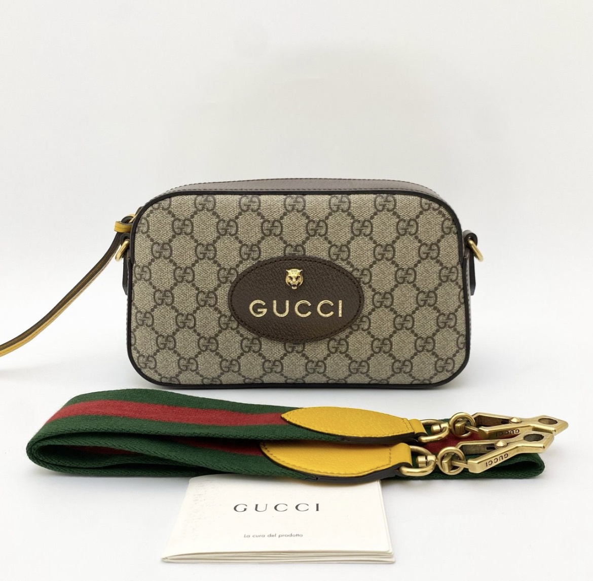 GUCCI GUCCI NEO VINTAGE GG SUPREME MESSENGER BAG