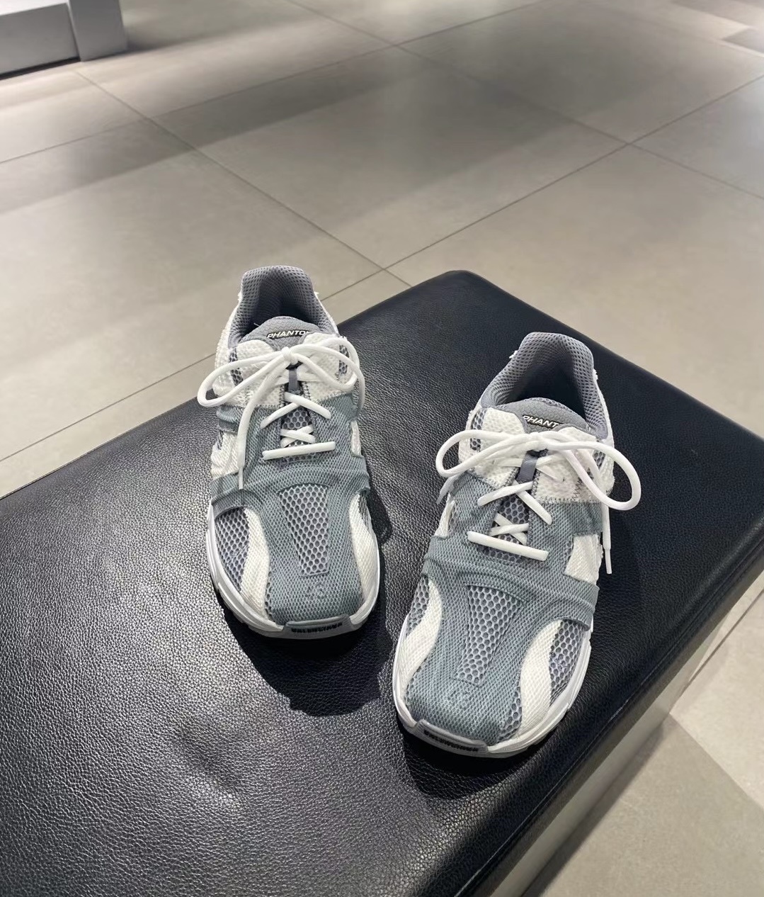 Balenciaga Phanom Low-top Sneakers In White