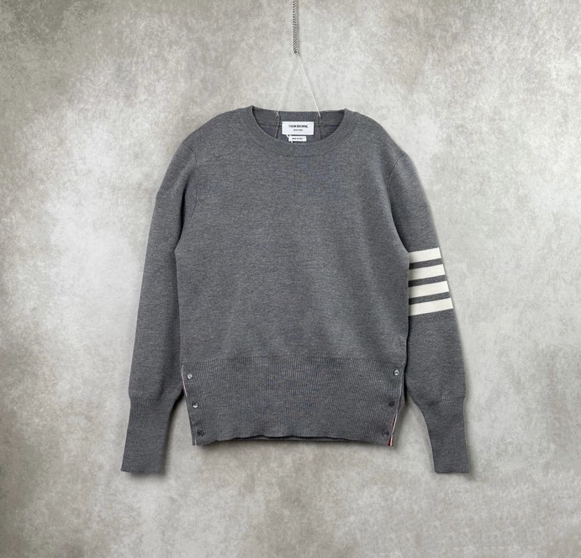 Shop Thom Browne 4-bar Milano Stitch Pullover In Black