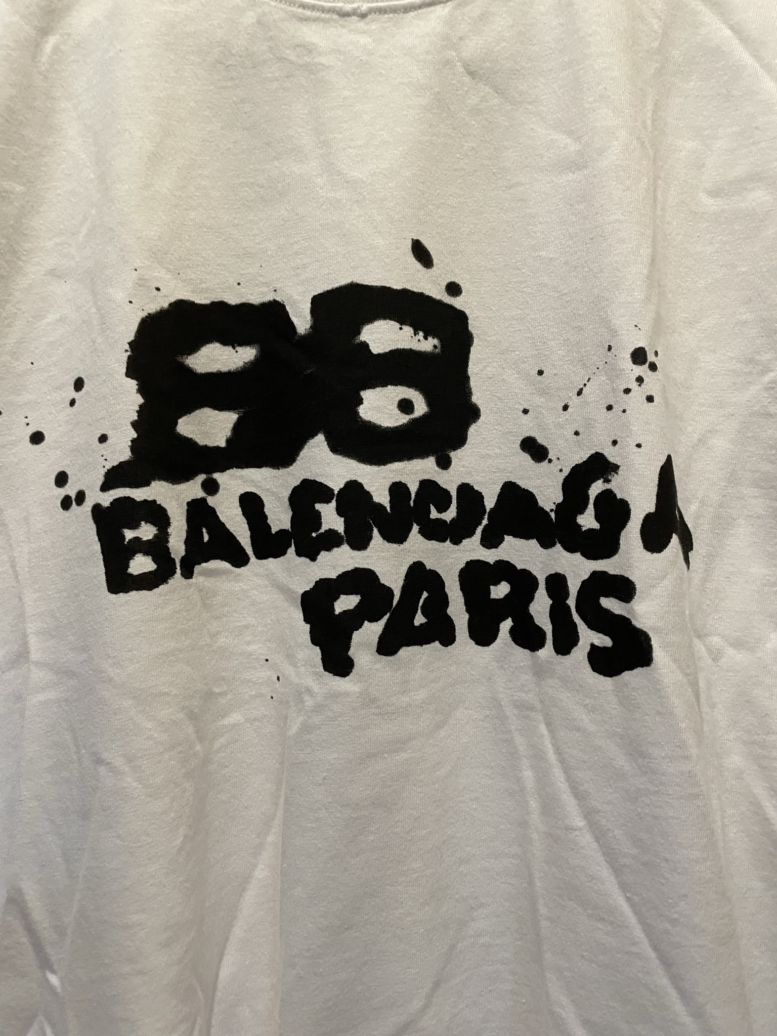 ●送料込●BALENCIAGA●Hand Drawn Medium Fit Tシャツ Balenciaga Hand-Drawn T-Shirt Medium Fit | Saks Fifth Avenue