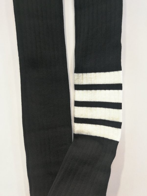 Thom Browne 4-bar Stripe Tights In Black