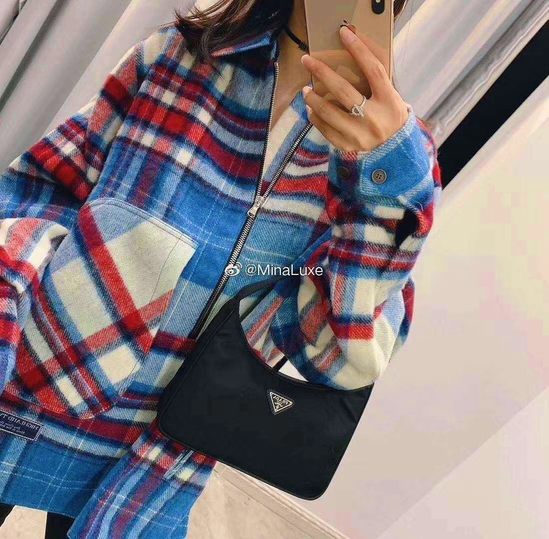 We11 Done Checked-print Shirt Jacket In Multicolor