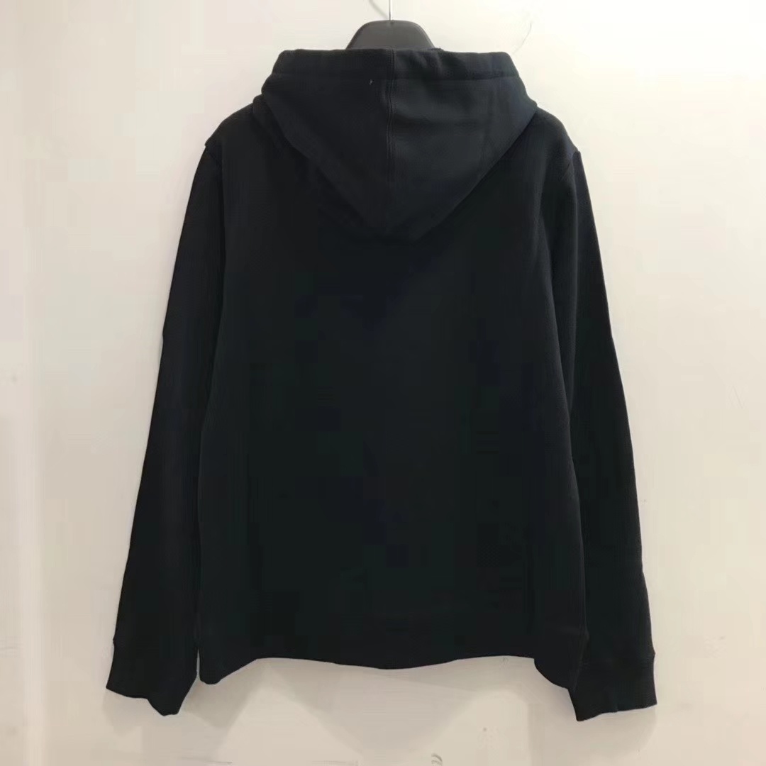 Valentino Vltn Print Hoodie In Black