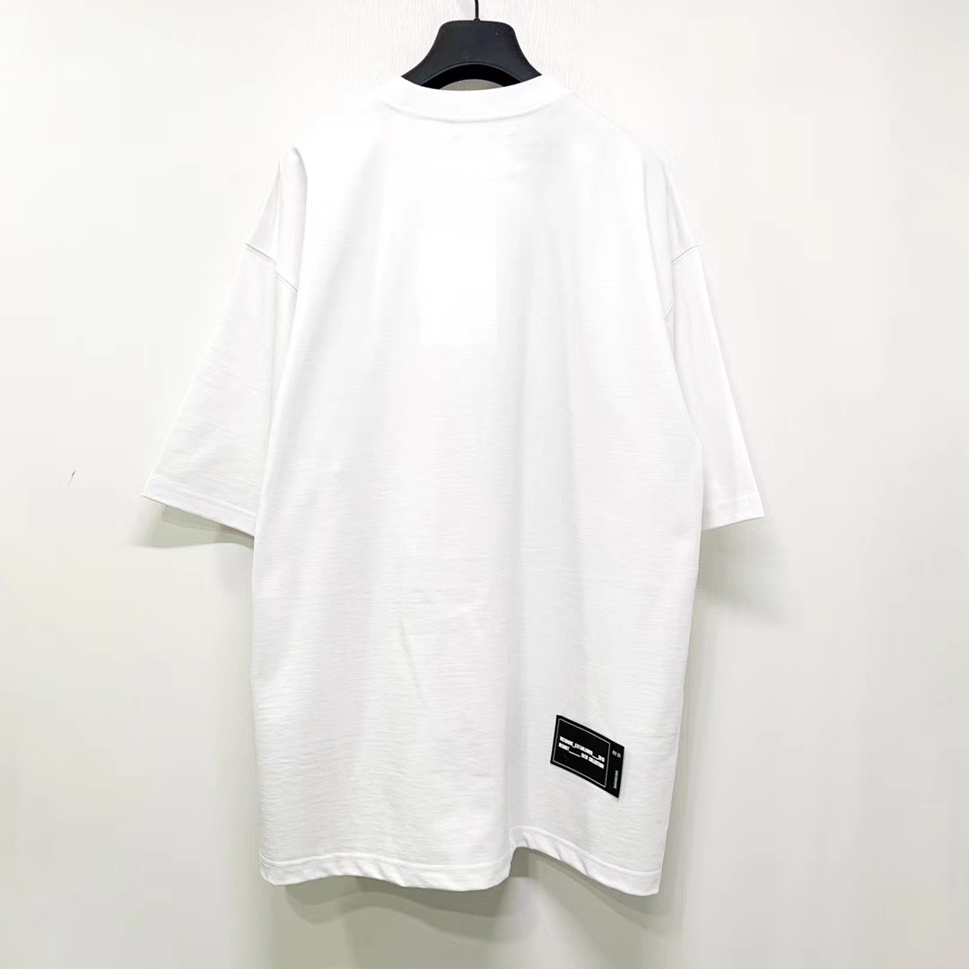 We11 Done T-shirt In White