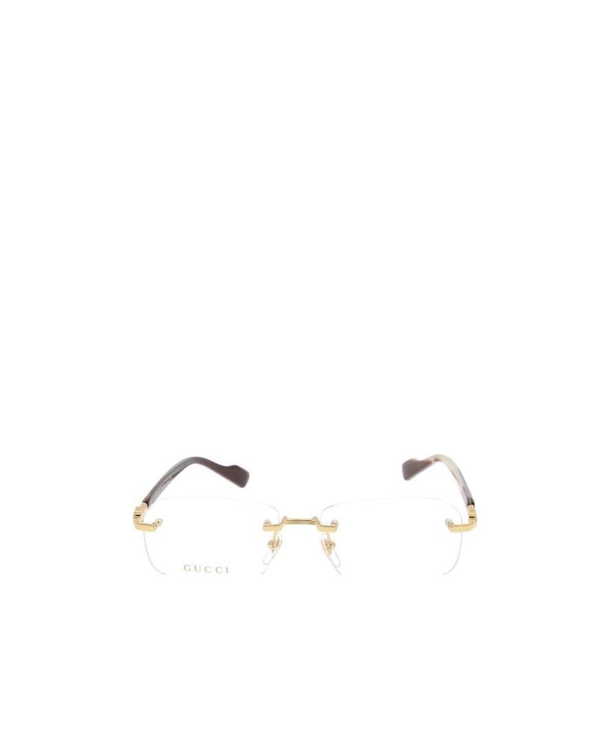 Gucci Rimless Optical Glasses In White | ModeSens